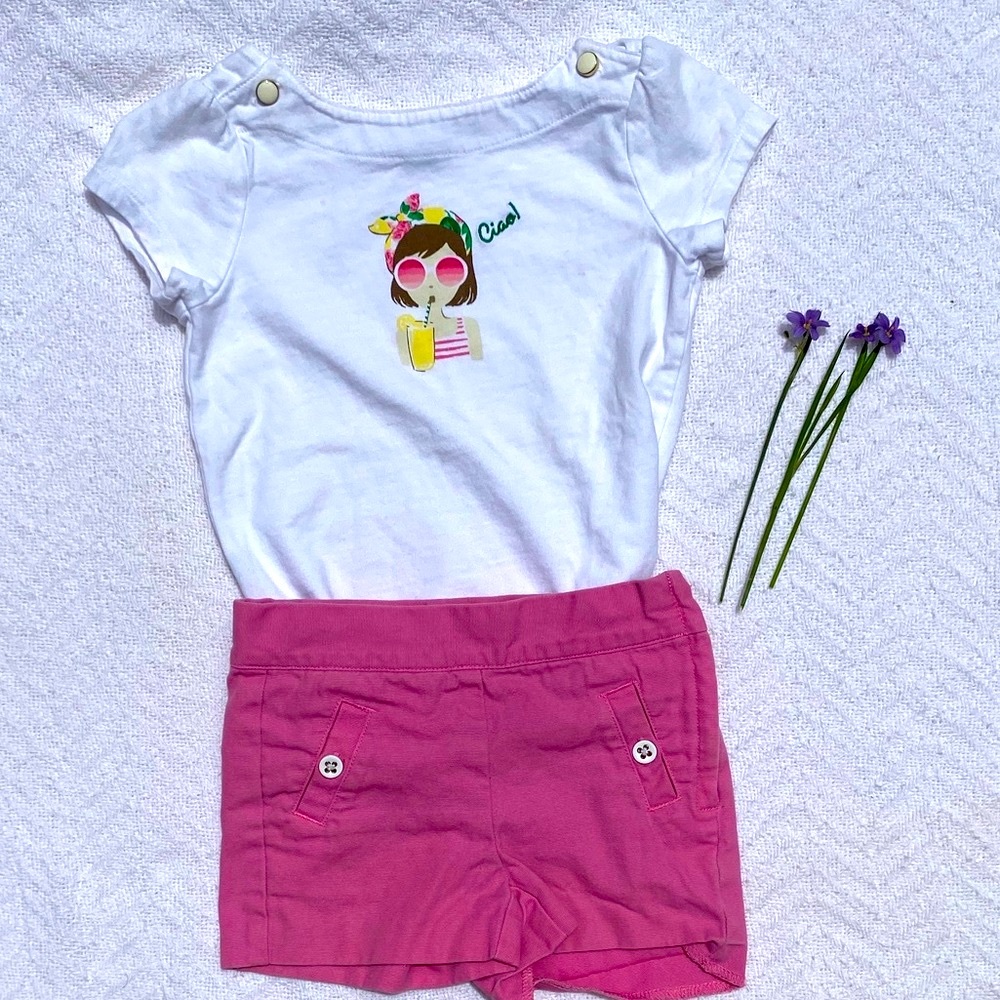 Janie and Jack Girls Ciao! Summer Soirée Set